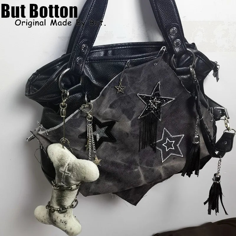 y2k vintage leather handbag モード系 grunge y2k archive grunge leather hand bag MODE