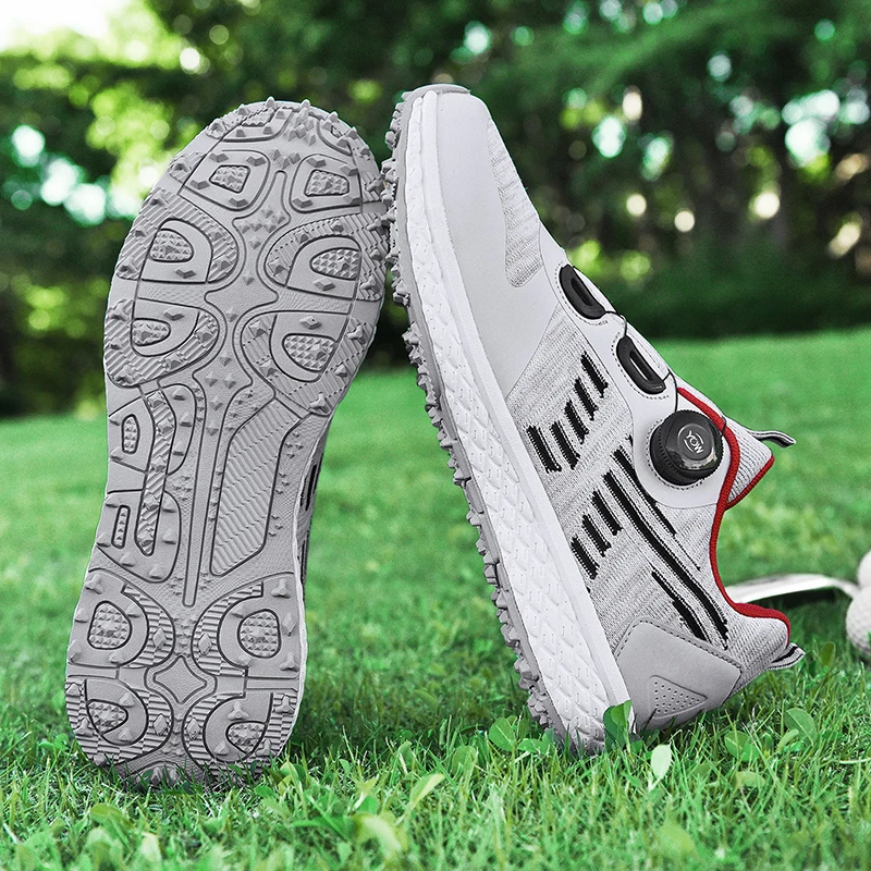 Professional Golf Shoes Men Sport Lightweight Golfer Footwear Outdoor Golfing Trainers Athletic Walking Golfing Sneaker
