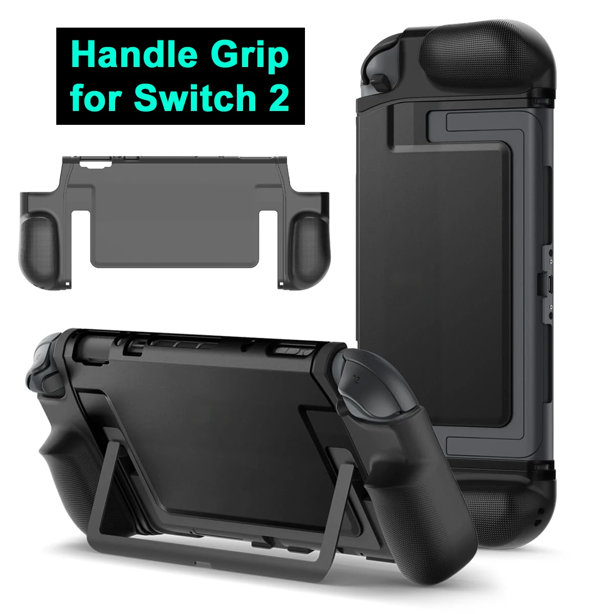 Enhanced Ergonomic Protective Case with Handle Grip