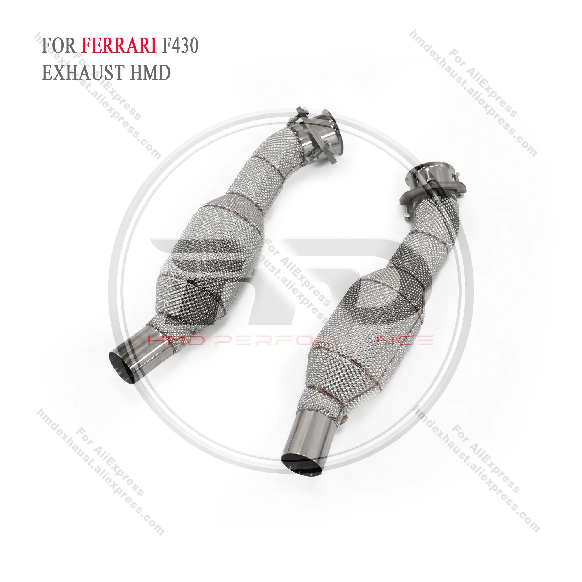 

HMD Exhaust Manifold Downpipe for Ferrari F430 Car Accessories With Catalytic Converter Header Without Cat Pipe