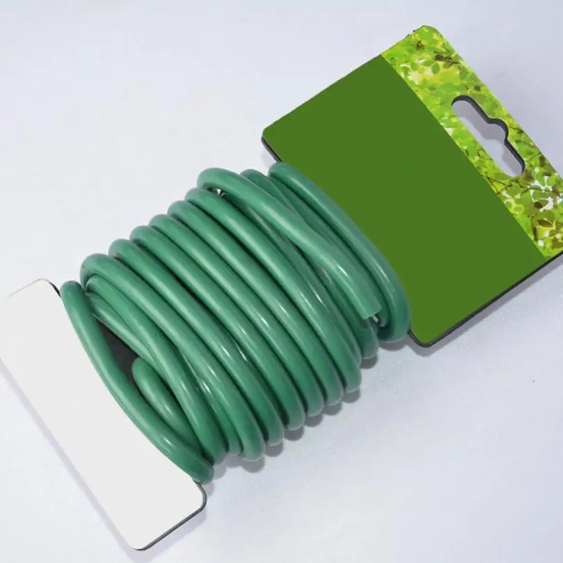 5mm x 5m Rubber Iron Tying Wire for Gardening Vine Plant Tape