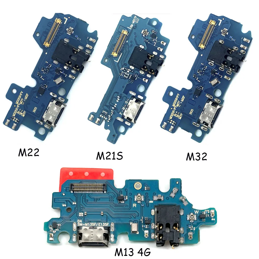 

New For Samsung M13 4G M53 M23 5G M33 M62 M21S M22 M31s M32 M51 M52 USB Charger Port Dock Connector Charging Board Flex Cable