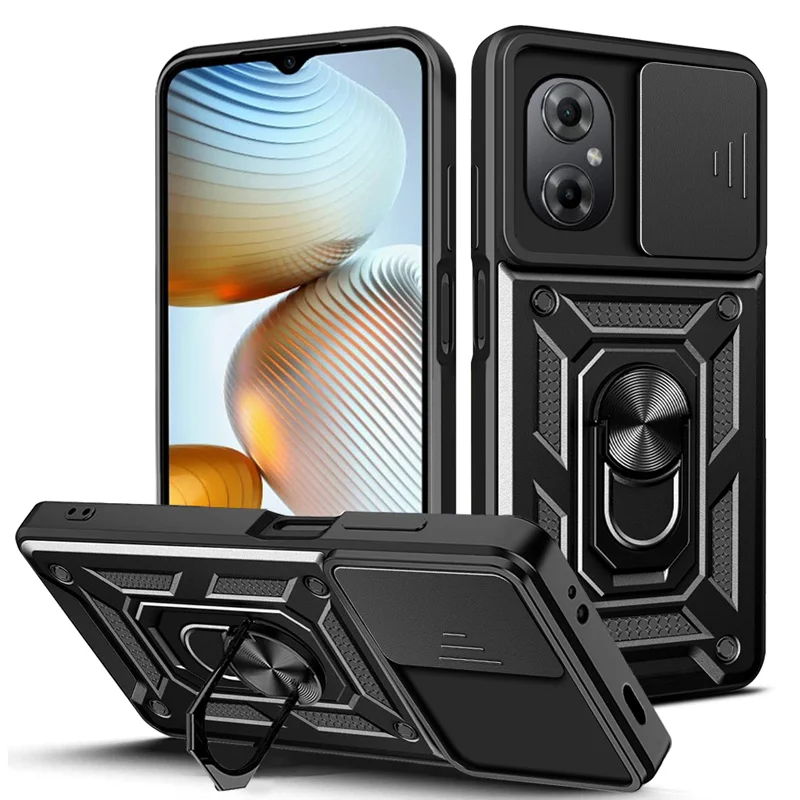 Enhanced Camera Lens Protector Armor Case with Military-Grade Bumpers and Ring Cover