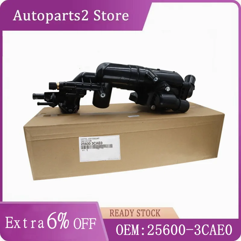 Engine Coolant Temperature Control 25600-3CAE0 256003CAE0 for Hyundai Santa Fe Azera Sorento Cadenza 3.3L 2014-