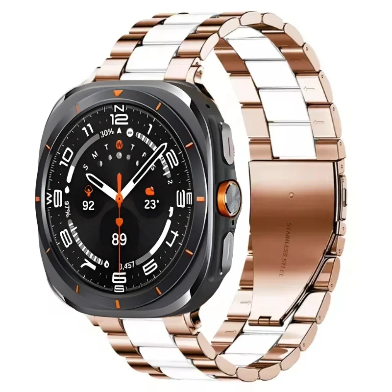 Stainless Steel Metal Watch Band Bracelet - Premium Accessory