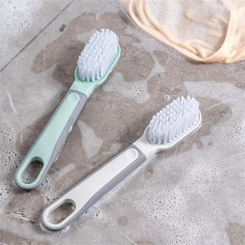 Cleaning Brush Soft Bristled Liquid Shoe Brush Long Handle Clothes Household Cleaning Tool Shoe Clothing Board