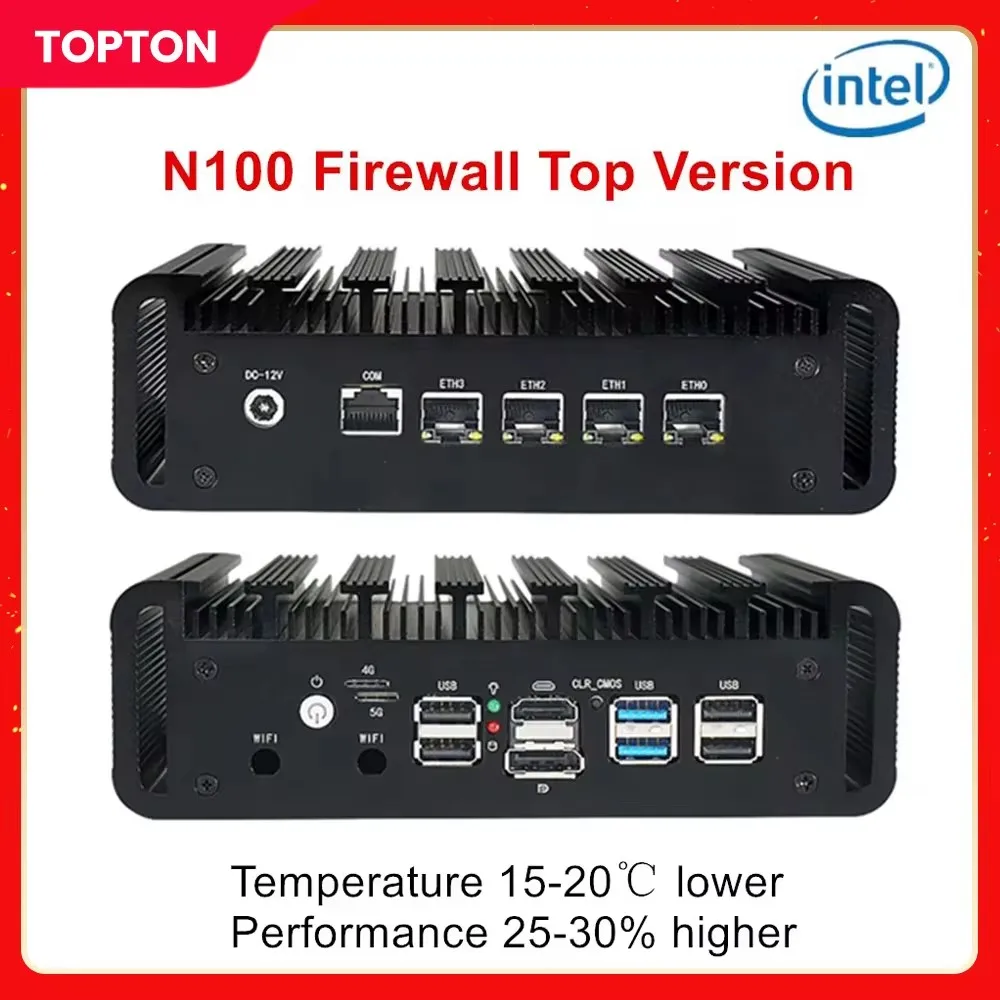 ミニPC（Topton） Topton D11 is a Ryzen 7 8845HS mini PC with OCuLink, USB4, and 2.5