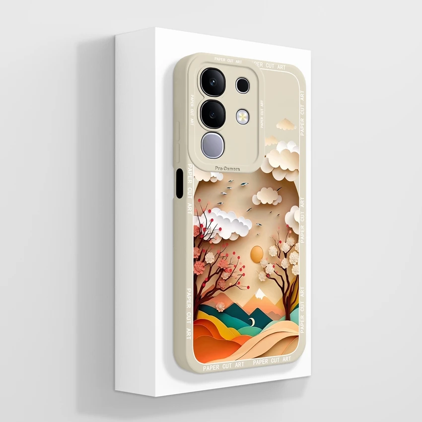 Adorable Cartoon Panda Soft Liquid Silicone Phone Case - Fully Covered Anti-Slip Design