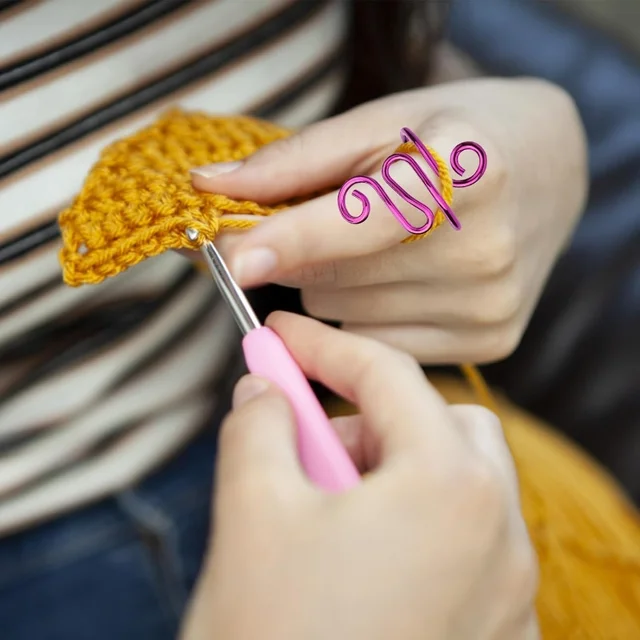 Adjustable Crochet Tension Ring 6