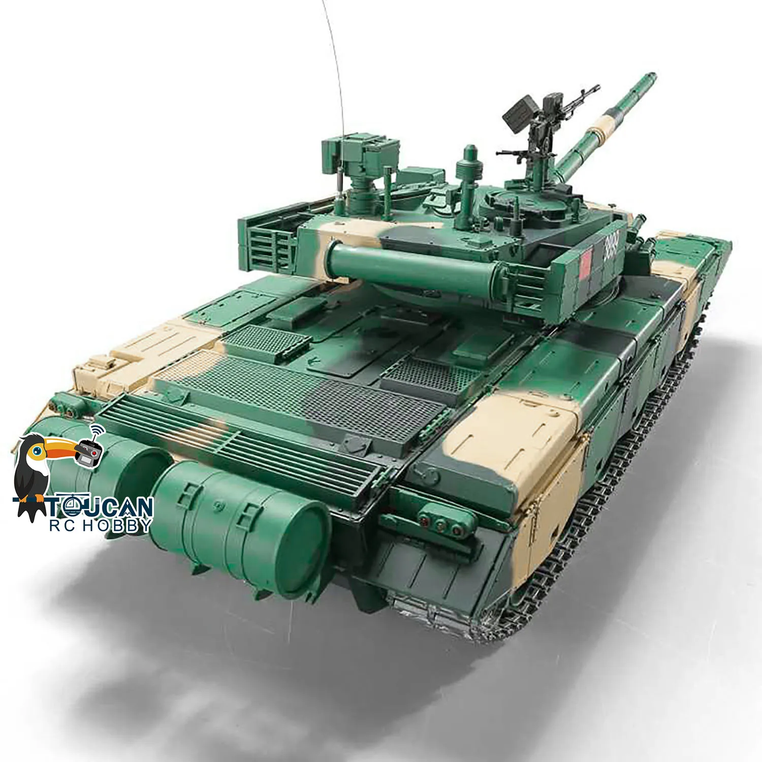 Heng Long 1/16 TK7.0 Upgraded Ver Chinese 99A RC Tank 3899A Metal Tracks With Linkages Battery Charger TH17707 2