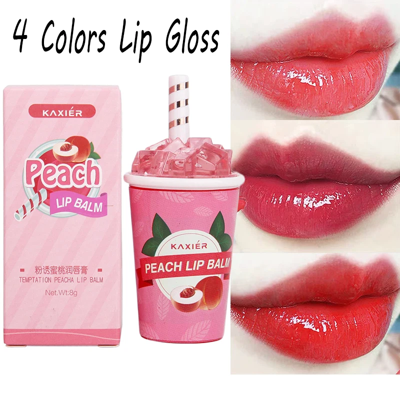 

Сладкий зимний бальзам для губ, помада с мороженым, меняющая цвет при температуре, увлажняющая косметика, стойкий макияж, нюдовая помада