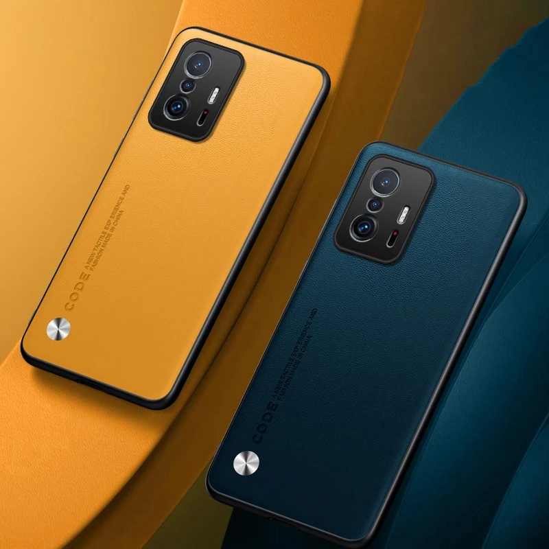 Luxury PU Leather Case For Xiaomi Mi 11T Pro Mi11T Matte Cover