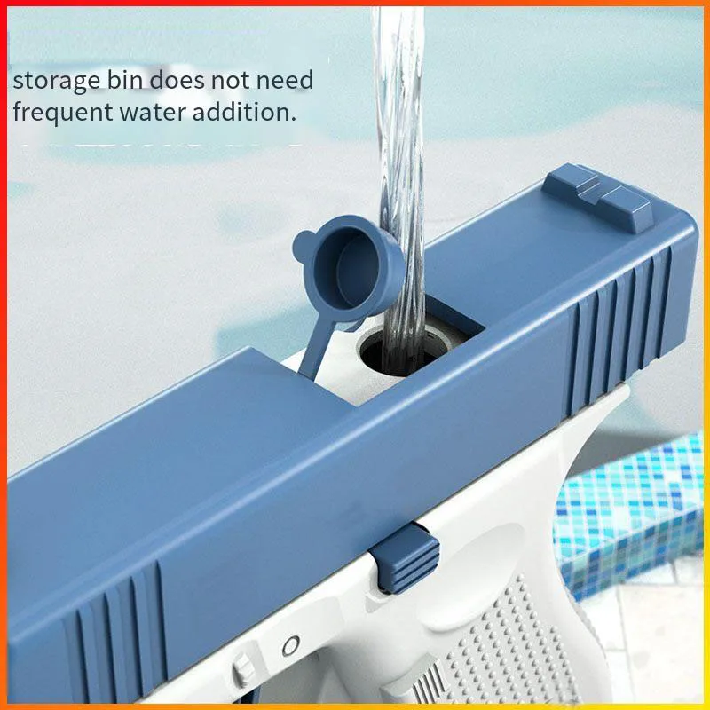 Summer Water Gun non Electric Pistol High-pressure Full Automatic Shooting Water Beach Toy Gun For kid Children Boys Girls Adult 4