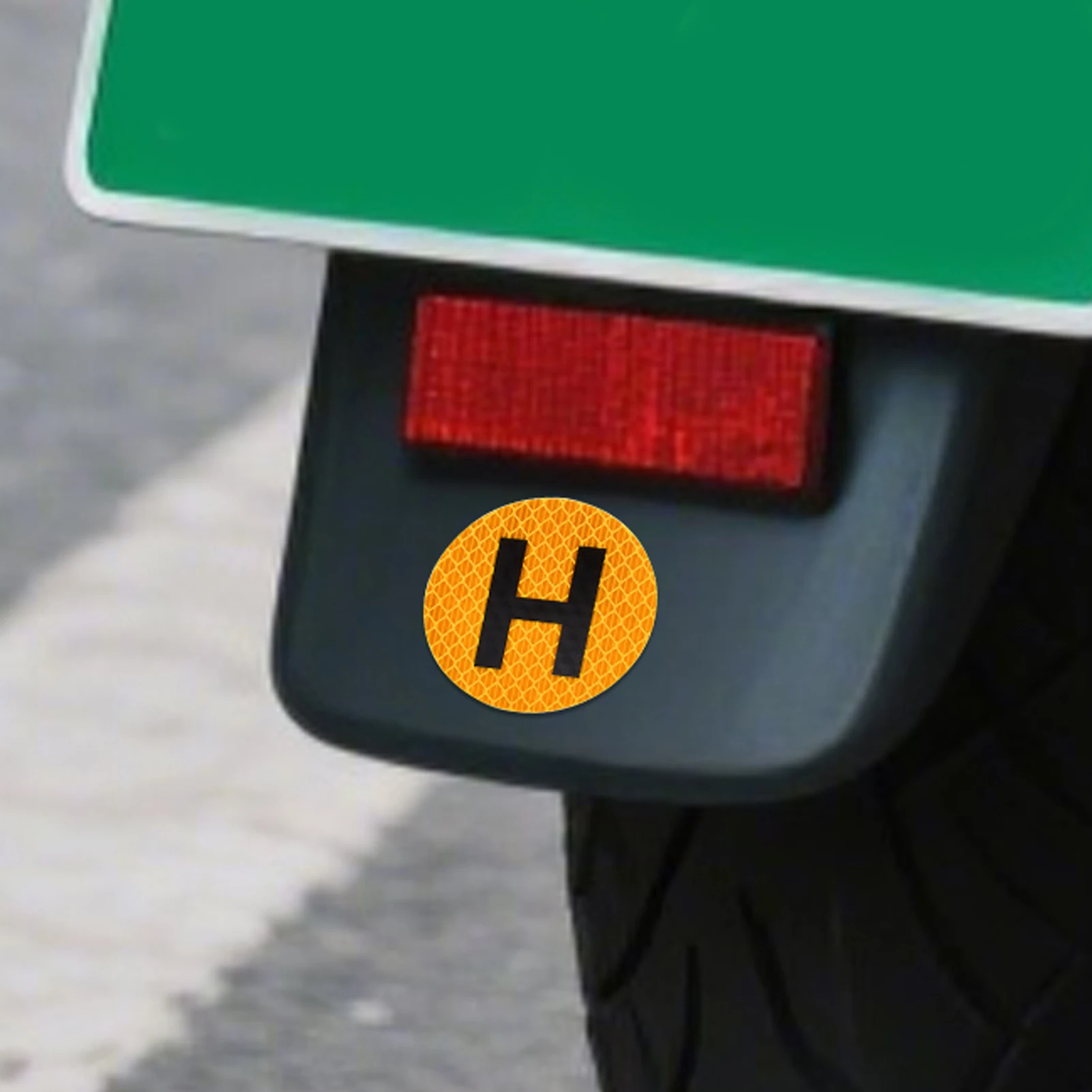 Adesivi magnetici per auto con distintivo del segno H - immagine 4
