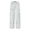 RHNDE Multi-pocket Washed Cargo Jeans Hip Hop Y2k Men’s Jeans 5