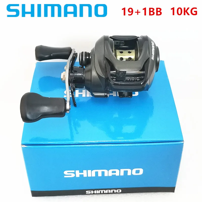 

Новая Рыболовная катушка shimano, максимальный вес 10 кг, 19 + 1 шарикоподшипник, 7,2: 1, высокоскоростная металлическая проволочная чаша, капельное колесо, рыболовная катушка