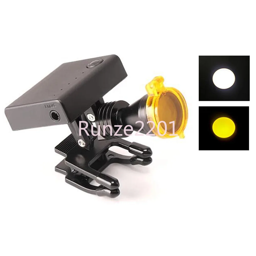 

Dental Medical Oral Binocular Loupe 3W Wireless Type 5W Leather Clip Type Sunrei Optical Filter Suit