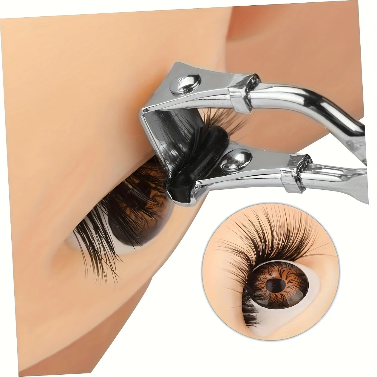 Eyelash Curler Mascara Tool Travel Curling Iron Portable Curling Iron Eyelash Comb Seperator Eyelashes Curler Heated Lash