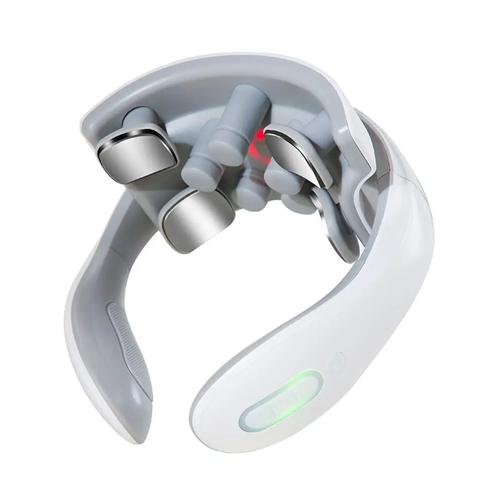 

Smart Back Neck Massager Far Infrared Heating Pain Relief Health Care Relaxation Tool Intelligent Cervical Massager