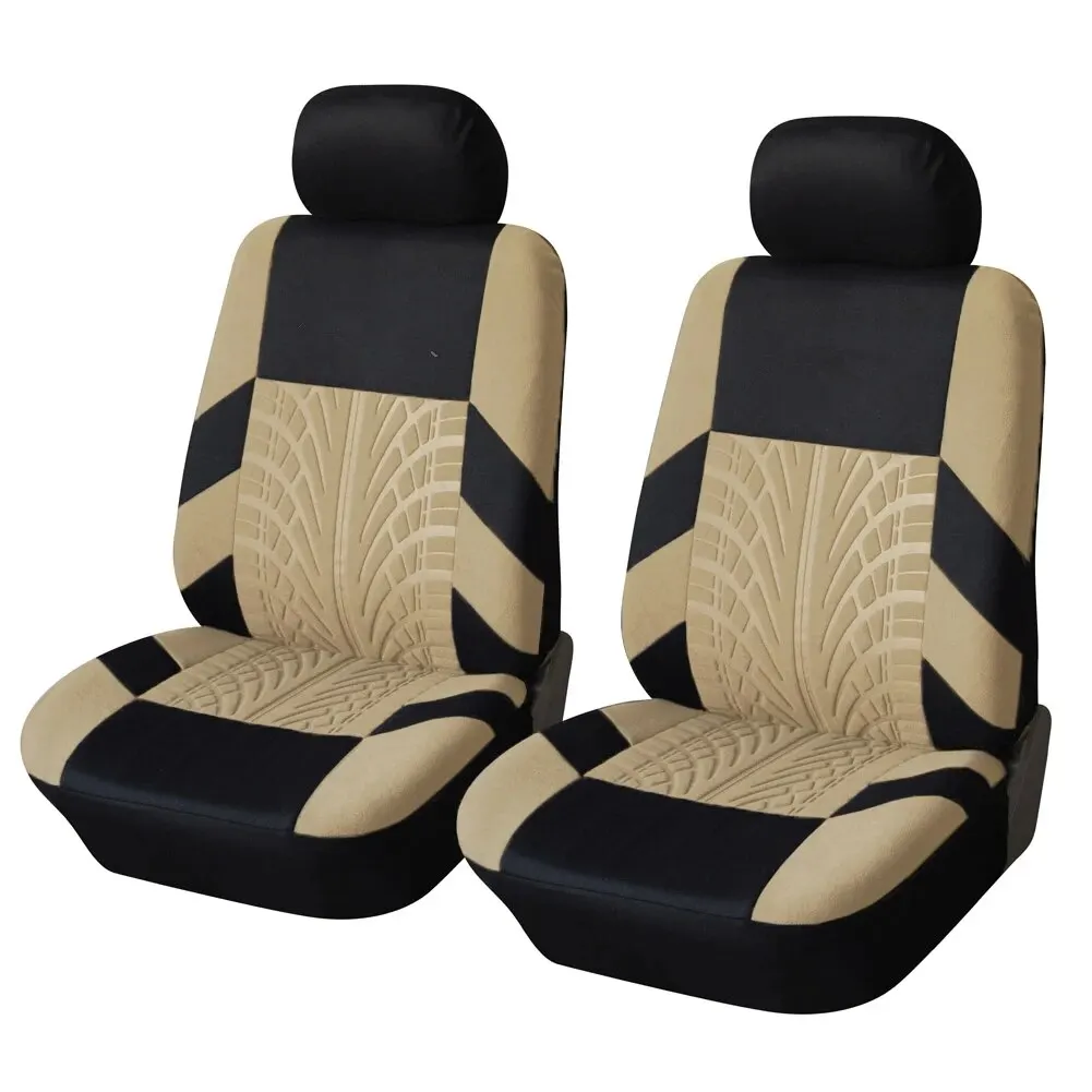 thumbnail image 1 of Juego completo de fundas para asientos de coche, asiento delantero dividido, asiento trasero, universal, de tela, para SUV, sedán, furgonetas, fundas interiores para automóviles, 1 of 5