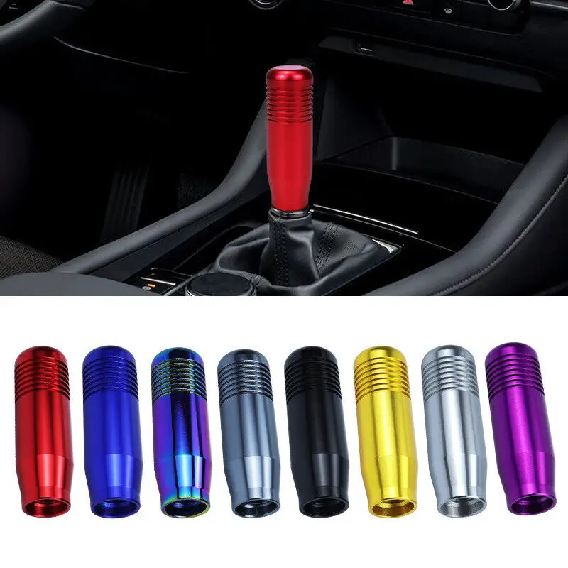 

Universal Aluminum Manual Car Auto Gear Stick Shift Knob Shifter Lever Handle