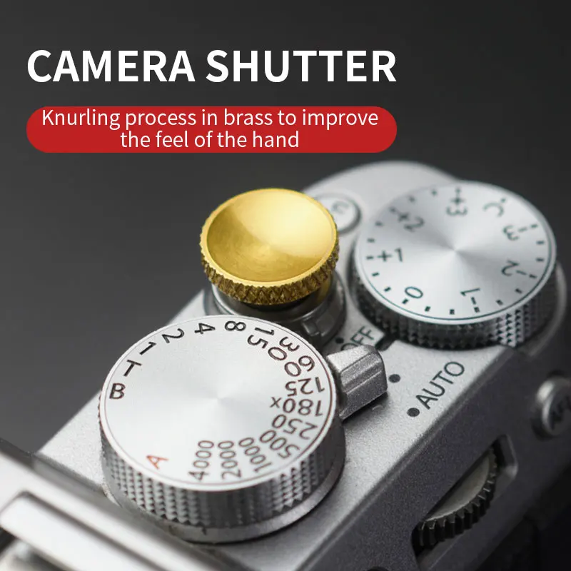 Micro Camera Metal Aluminum Soft Shutter Release Button For Fujifilm XT30 ii T20 10 XT4 XT3 2 XPRO2 1 Leica M9 Sony RX1RII DFM