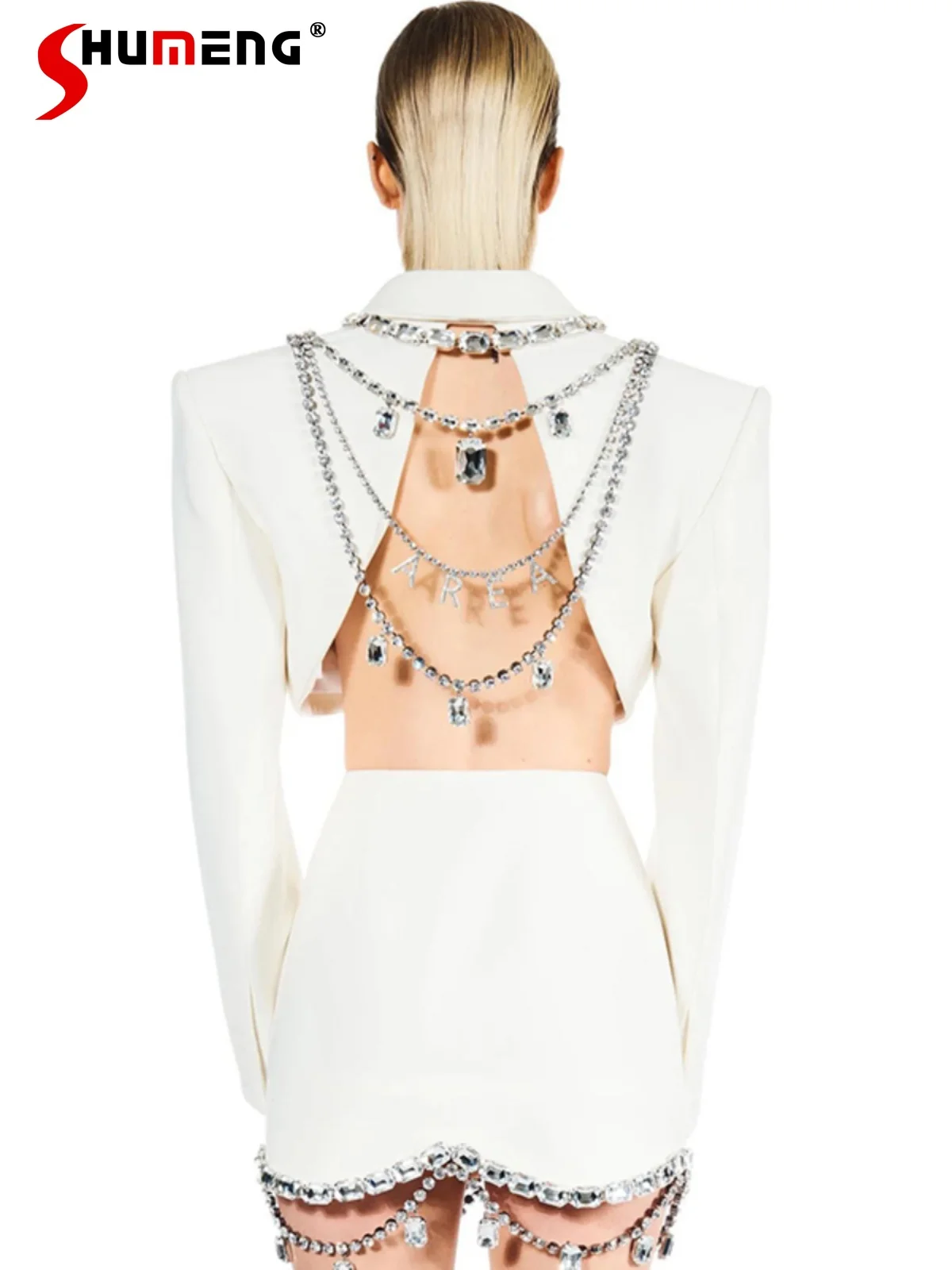 

Лето 2024, женские комплекты платьев, милые привлекательные комплекты из двух предметов с юбкой на бедрах и короткой юбкой в виде звеньев с бантом