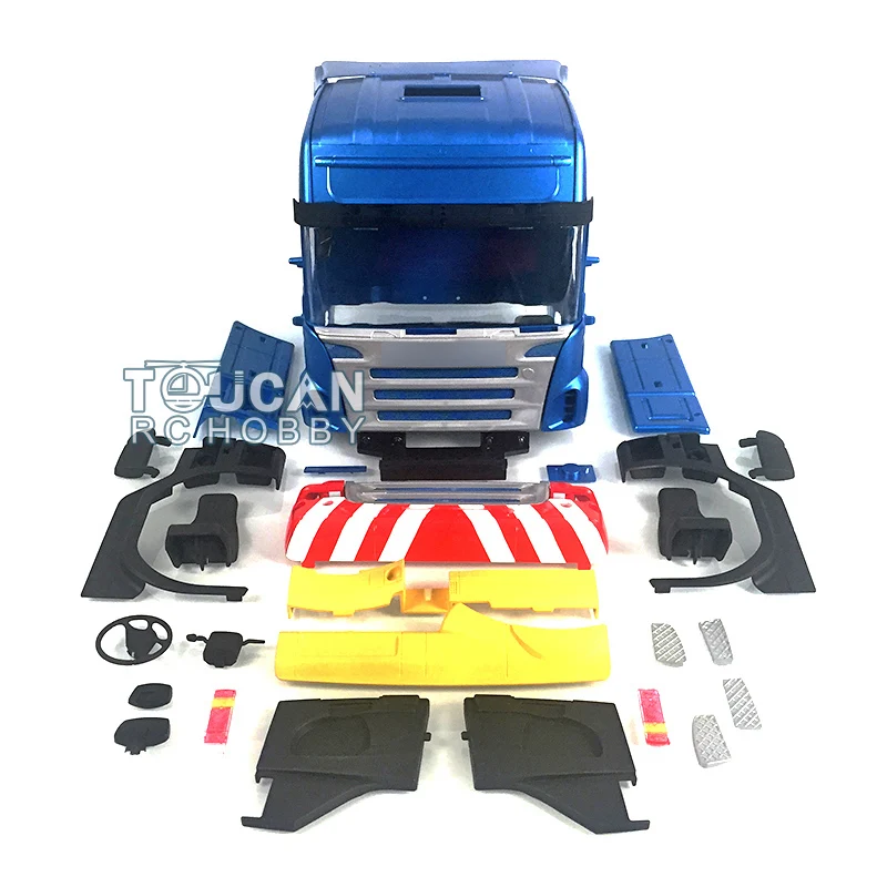 TOUCAN RC 3Axles Cabin Hightop Shell Outdoor Toys Boys Gift 1/14 RC Tractor Truck Remote Control Car TAMIYAYA THZH0907 3