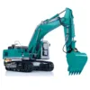Toys LESU 1/14 Metal Hydraulic RC Excavator AOUE AC360 PC360 Remote Control Digger Model Painted Assembled Lights Sounds Smoking 3
