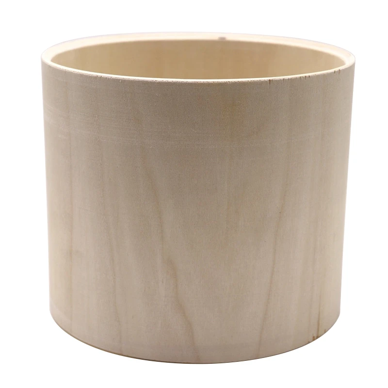 12"(dia) * 12"(depth) Poplar Wood Drum Shell Drum Body with 45 Degree