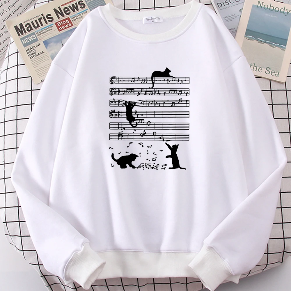 white cat mom sweatshirt