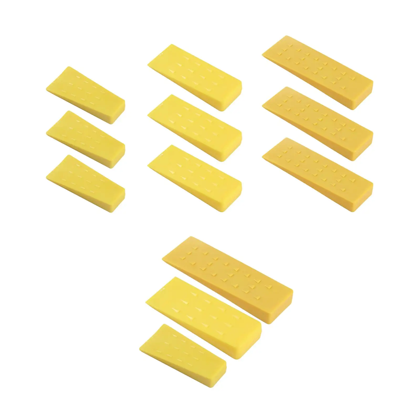 3Pcs Flelling Wedge Cutting Wedges Forniture Per La Registrazione Di Seghe A Catena Per Logger E Faller Attrezzature Per Esterni Con Custodia Portatil