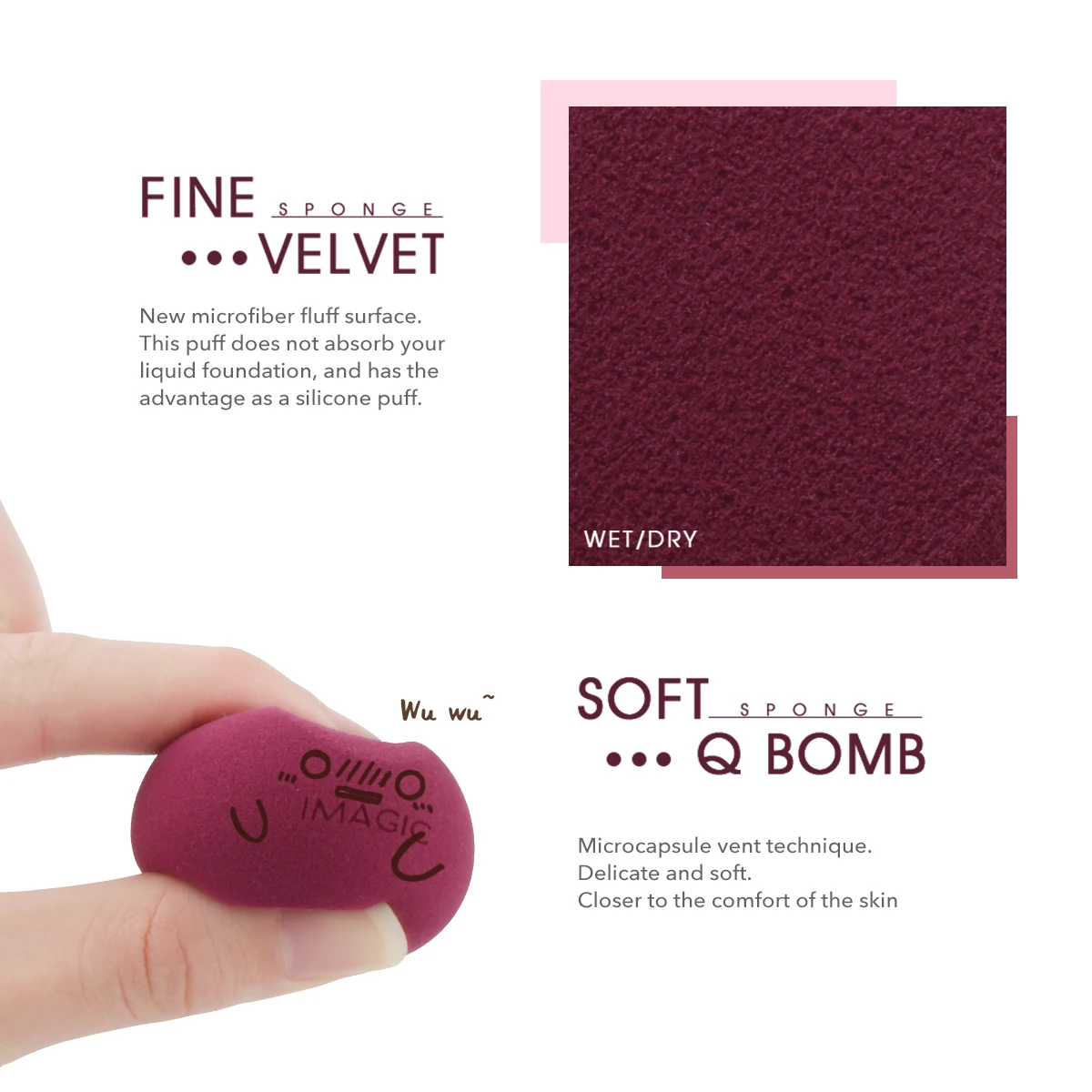 IMAGIC Makeup Sponge Puff Professional Cosmetic Puff For Foundation Beauty Cosmetic make up sponge Puff Best Sellers In Beauty & Health IMAGIC Makeup Sponge Puff Professional Cosmetic Puff For Foundation Beauty Cosmetic make up sponge Puff Best Sellers In Beauty & Health