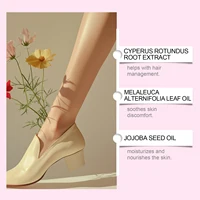 Huile de Cyperus Rotundus pour l'épilation, l'apaisement et l'hydratation de la peau, inhibiteur de croissance des poils des aisselles, des jambes et des bras, huile dépilatoire 5
