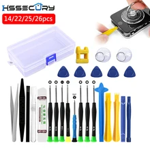 

22 in 1 Mobile Phone Repair Tools Pry Opening Screwdriver Set for iPhone Laptop Computer Disassemble Hand Tool Set 14/22/25/26pc