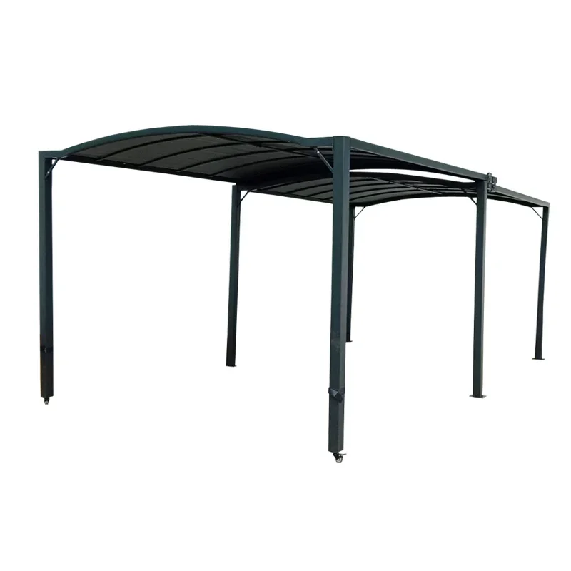 

Уличный павильон, Солнцезащитный Телескопический навес для барбекю с нажимом, садовая терраса, вилла, мобильный велосипедный навес