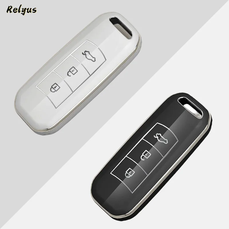Tpu Car Remote Key Case Cover Shell Per Trumpchi Gac Gs3 Gs5 Gs6 Keyless Protector Holder Fob Accessori Portachiavi