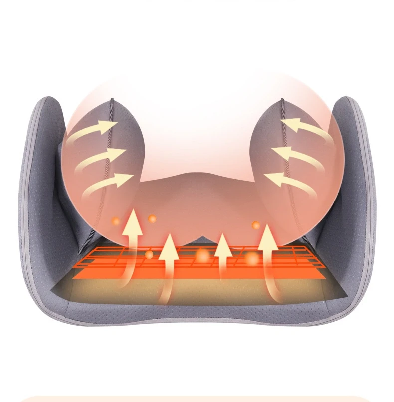 Electric Shaping Butt Massage Deep Airbag Kneading Hot Compress Relax Hip Picking Lifting Repairing Pelvic Waist Body Massager