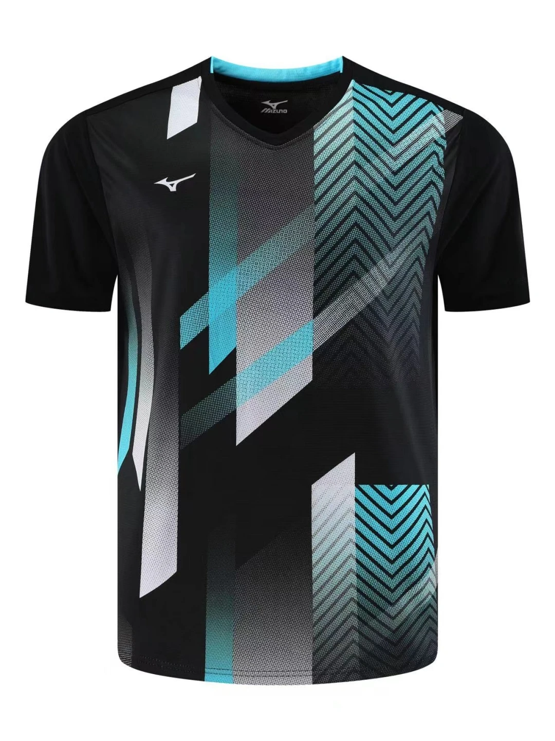 Men's and women's table tennis T-shirt shorts quick dry material breathable sweat absorption half sleeve badminton T-shirt