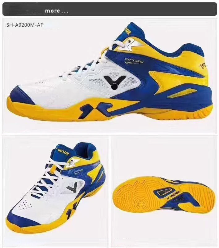 2023 new Victor Badminton Shoes For Men women Breathable High Elastic Non slip Sports Sneakers