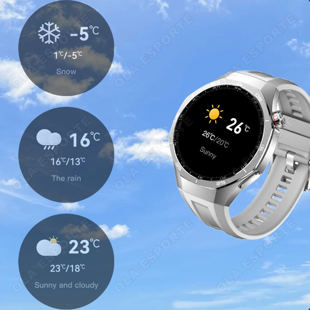 Watch5 Pro Smart Watch Men Women 1.53-inch HD Screen GPS Motion Track BT Call Heart Rate Waterproof Smartwatch Man 2026 New HW12 4