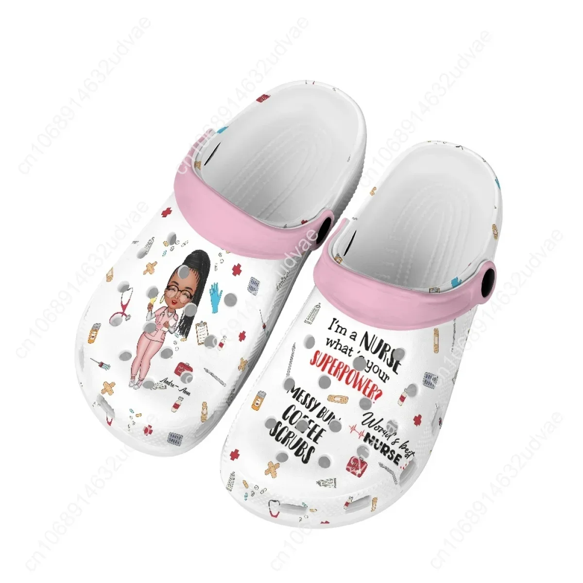 Nurse Slipper Girl Boy Clogs Summer Garden Beach Slippers Cave Hole Shoes For Hospital Worker Nursing Flat for Women