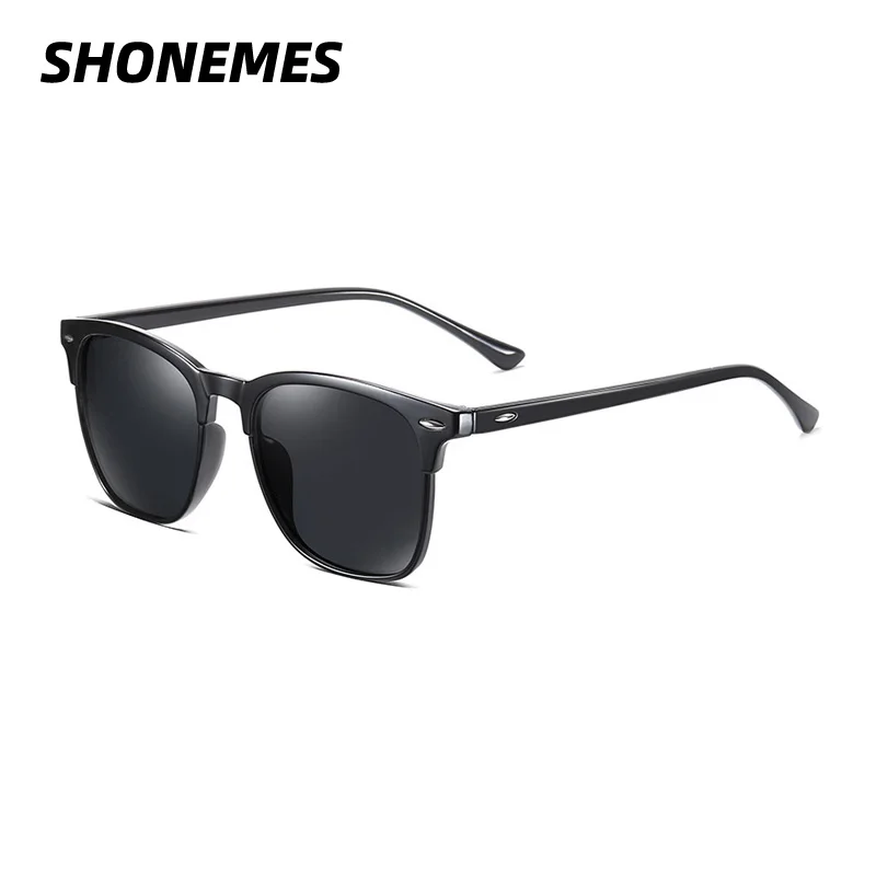 

Мужские водительские солнцезащитные очки SHONEMES, поляризационные квадратные очки в стиле ретро с защитой от ультрафиолета UV400