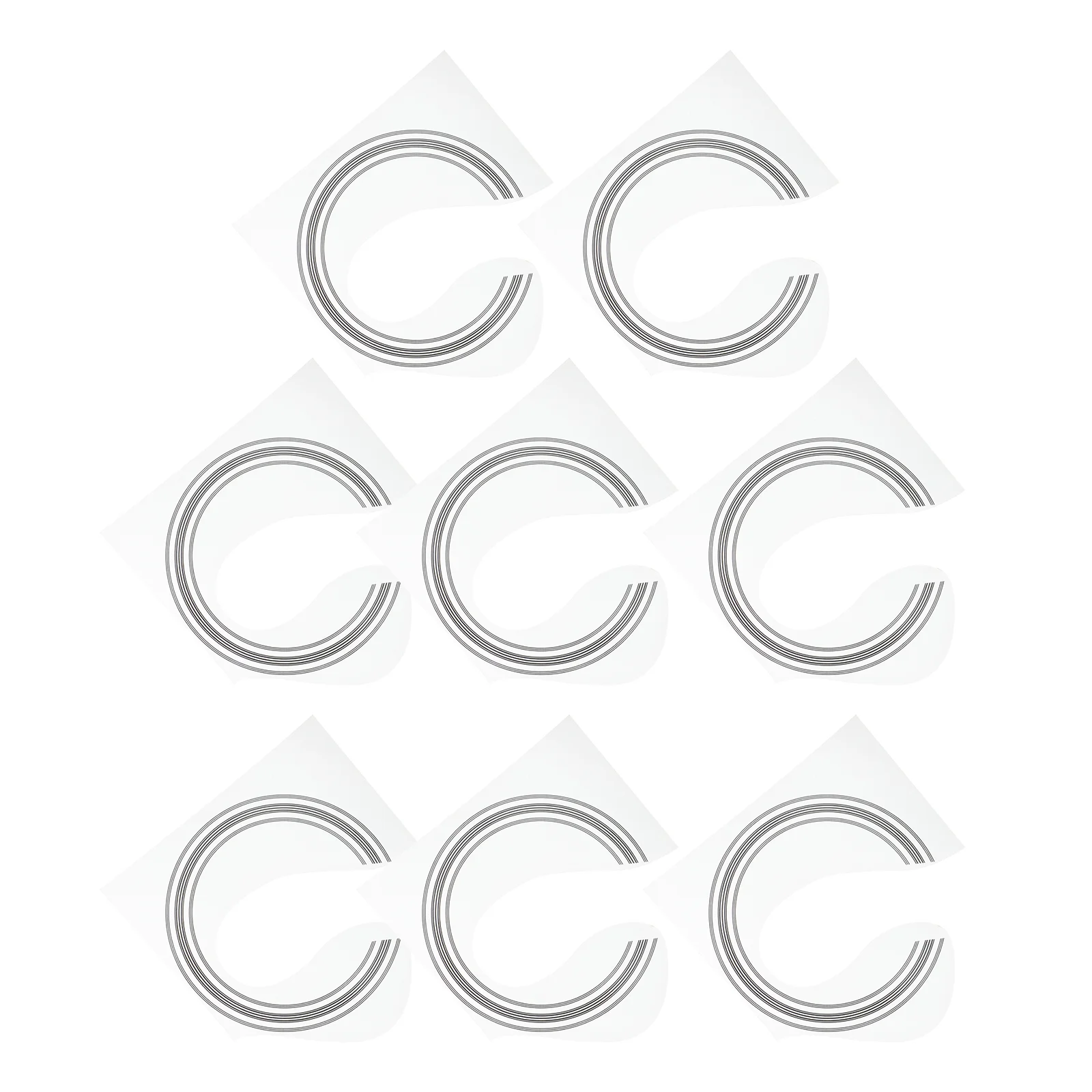 

Guitar Soundhole Sticker Self-Adhesive Inlay Stickers Sound Hole Classical Guitar Parts Replacement