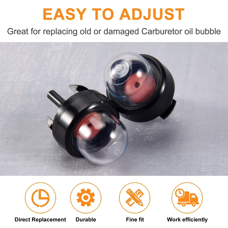 50Pcs power tool bulbs For Walbro 188-512 Echo 12318139130 Homelite 01123 Makita 168398-2 Ryobi 683974 MTD 791-683974