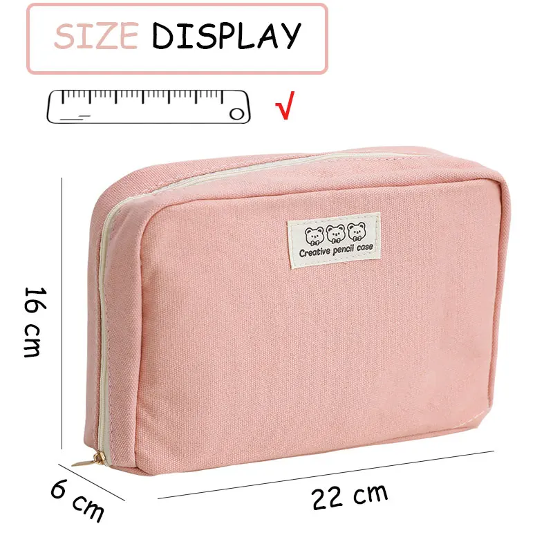 Pencil Case Large Capacity for Girls Japanese Korean Schools Offices