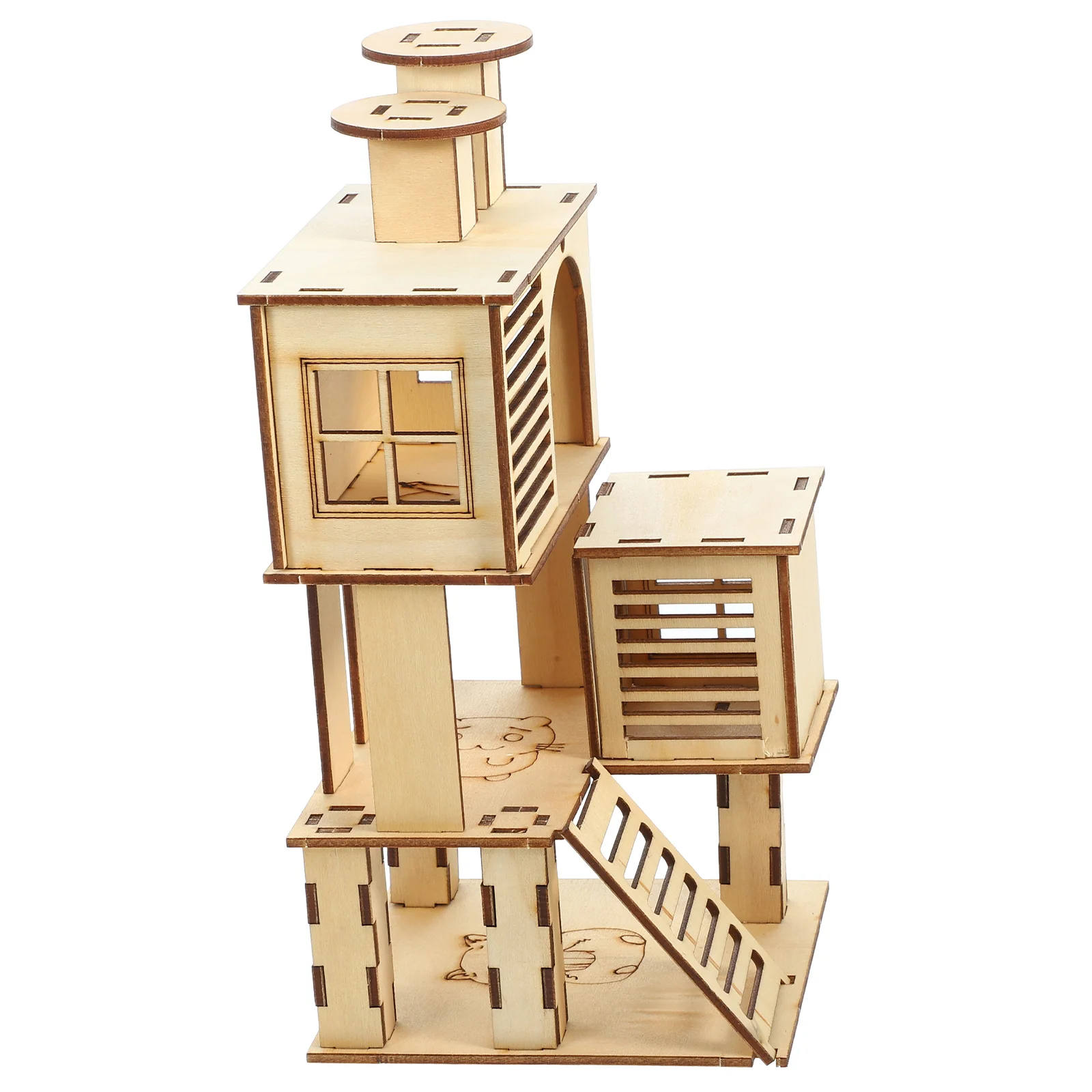 Hamster Houten Hek Ladder B Speelgoed Hamster Houten Hek Ladder B Speelgoed