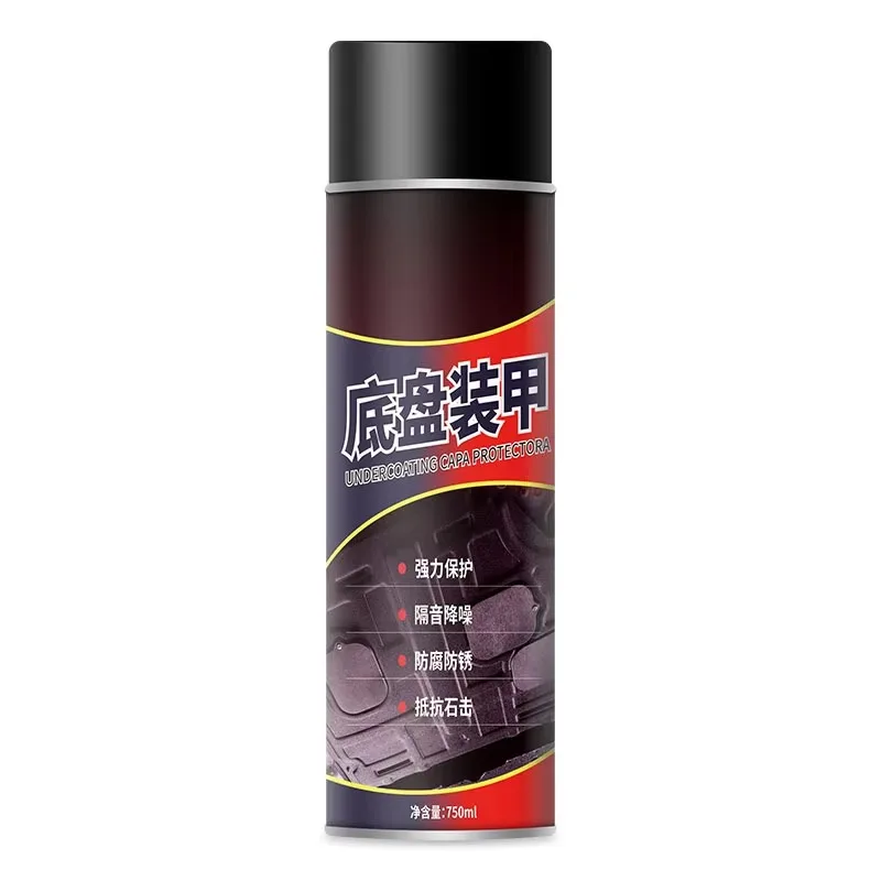 1PCS 750ML Car chassis armour Anti-Rust Remover Prevent chassis corrosion prevention Car armor rust and sound proofing