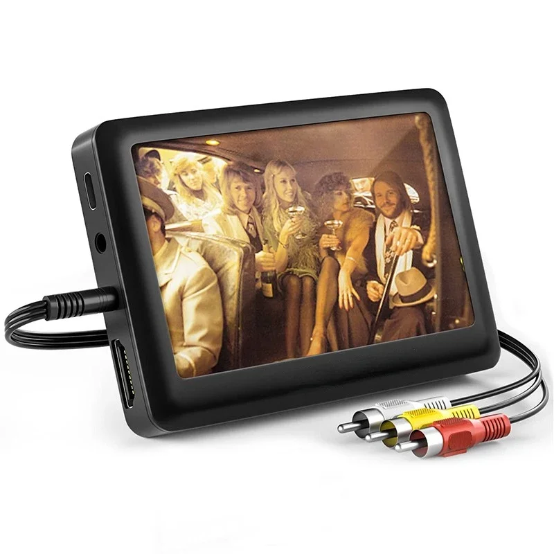 La Vecchia Videocamera Per Videoregistratore Cvbs Simula La Scheda Di Acquisizione Video Vhs Schermo Per Cassette Di Registrazione Video Av.