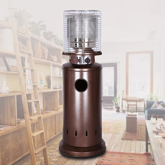 Chimenea – chauffage au gaz moderne, Mobile, pour intérieur et